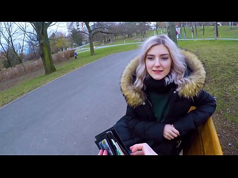 ❤️ Polyká cizí žhavé sperma za peníze - orál v parku Eva Elfie ❤️ Porno u nás ❌️❤